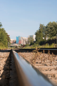 railway in the city