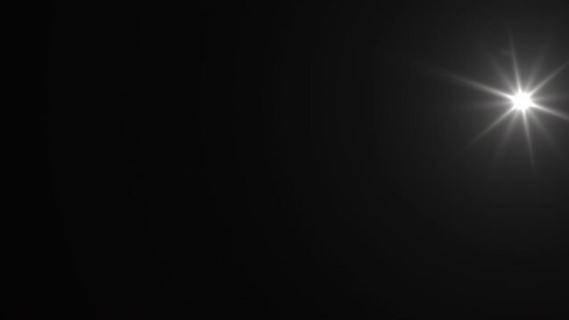 Photographer camera flashes. Random bright blinking lights. Flashing lens flares. Seamless looping.