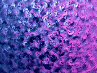 blue and purple abstract fractal background 3d rendering illustration