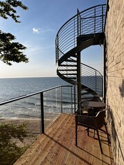 Terassenaussicht