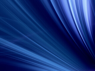 blue abstract fractal background 3d rendering illustration