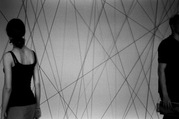 anonymous couple separating