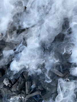 Smoking Charcoal