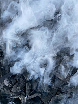 Smoking Charcoal