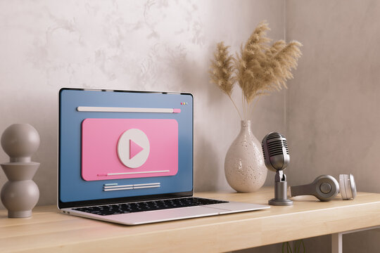 Minimal Desktop Video Streaming