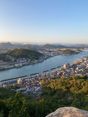 view of the city of onomichi, hiroshima