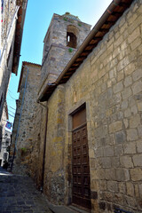 the medieval old town of Bolsena Viterbo Italy