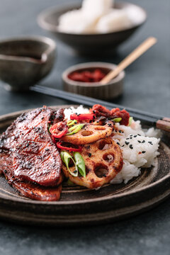 Satay Spice Rub King Oyster Mushrooms