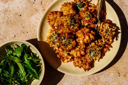 Dandelion Fritters