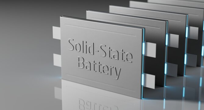 Solid State Battery EV Electric Vehicle Energy Technology	
