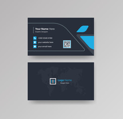 Modern Creative Clean Business Card Design Template Vector