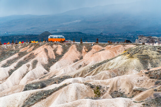 Minibus Eroded slope