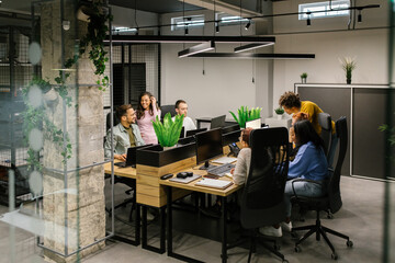 Business People Working In The Office