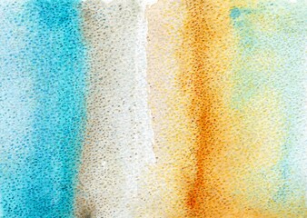 Colorful yellow buff and blue background