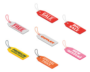 お店の販売タグ