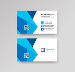 Modern Creative Clean Business Card Design Template Vector