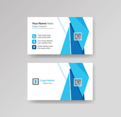 Modern Creative Clean Business Card Design Template Vector