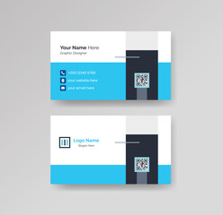 Modern Creative Clean Business Card Design Template Vector