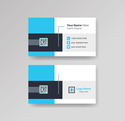 Modern Creative Clean Business Card Design Template Vector