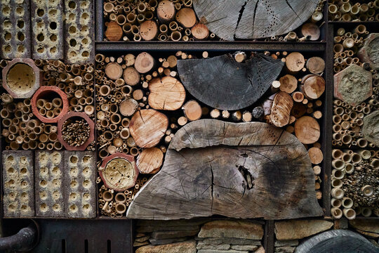 Decorative insect hotel
