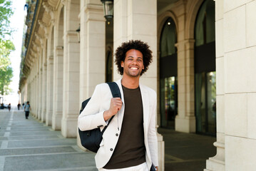 Successful Businessman In The City