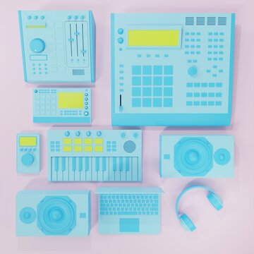 Digital music equipment