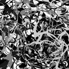 Seamless abstract marble pattern. Vector illustration. Liquid paint on water. Aqua ink painting on water