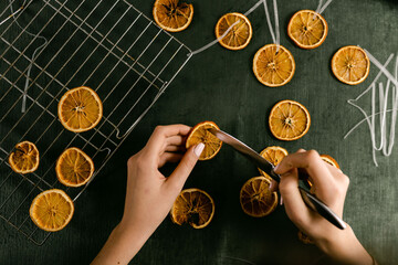 dried orange slices