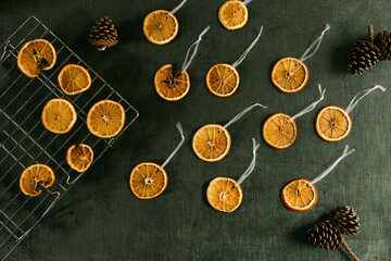 dried orange slices