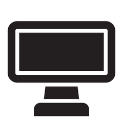 Monitor glyph icon