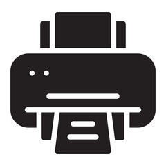 Printer glyph icon