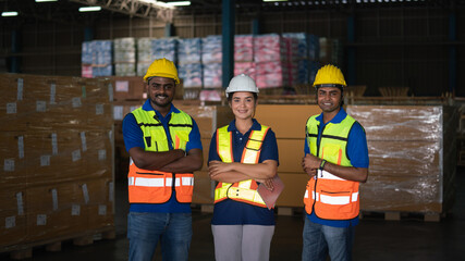 Warehouse and warehouse staff Work in the warehouse, analyze new arrivals, inventory plans, and organize employees to allocate to the market.