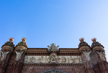Barcelona arch of triumph