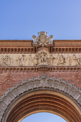 Obraz premium Barcelona arch of triumph