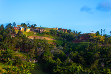 Fototapeta na wymiar Republica Dominicana, Jarabacoa, Monte Bonito. 