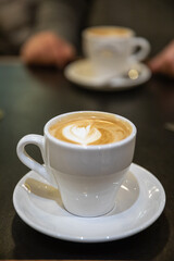 cup of cappuccino