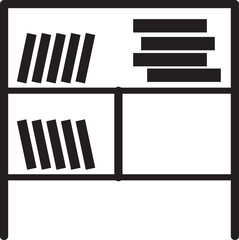 Furniture icon vector, Furniture symbol illustration design, black and white color 3.eps