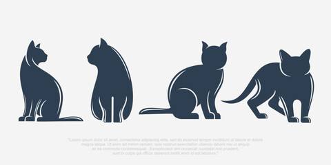 cat logos collection
