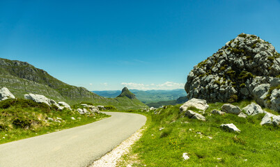 Mountain landscape, Durmitor National Park,June, Montenegro
