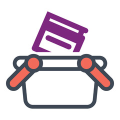 Cart, basket, buy icon