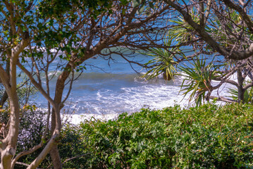 Stunning beachside views in Sunshine Coast, Queensland, Australia. 