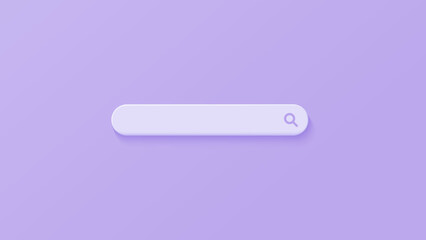 Minimal search bar. Simple and modern search bar design. - obrazy, fototapety, plakaty