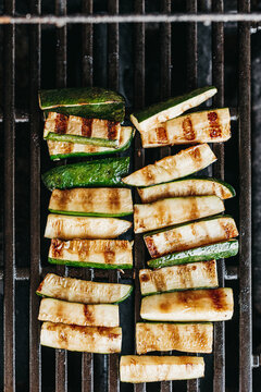 Grilled zucchini 
