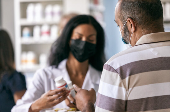 RX: Pharmaciast Helps Man Choose