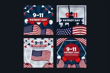 9.11 Patriot Day Festivity Social Media Post Template