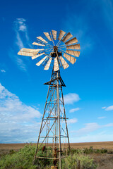 Metal Windmill in the Outback