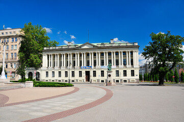 Fototapeta premium Raczynski Library. Poznan, Greater Poland Voivodeship, Poland.