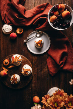 Apricot Mini Pavlova