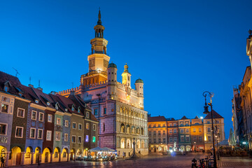 Fototapeta na wymiar Town hall. Poznan, Greater Poland Voivodeship, Poland.