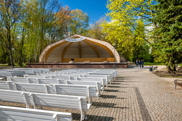 Solankowy Park. Inowroclaw, Kuyavian-Pomeranian Voivodeship, Poland